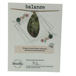 Unakite Balance Necklace